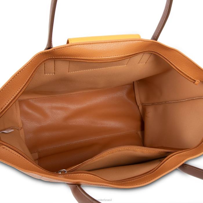 mulheres Lancaster Paris ouro-jaune-vison bolsa grande maia RBF4739