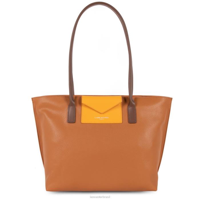 mulheres Lancaster Paris ouro-jaune-vison bolsa tote maya RBF42840