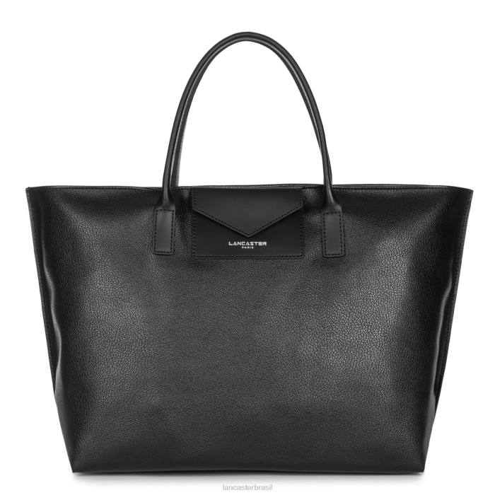 mulheres Lancaster Paris preto bolsa grande maia RBF4720
