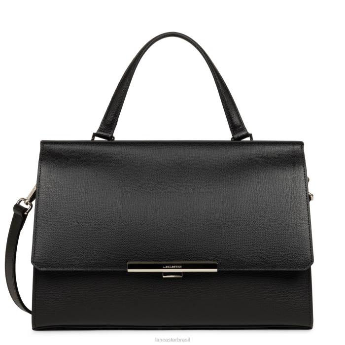 mulheres Lancaster Paris preto bolsa grande serra RBF44467
