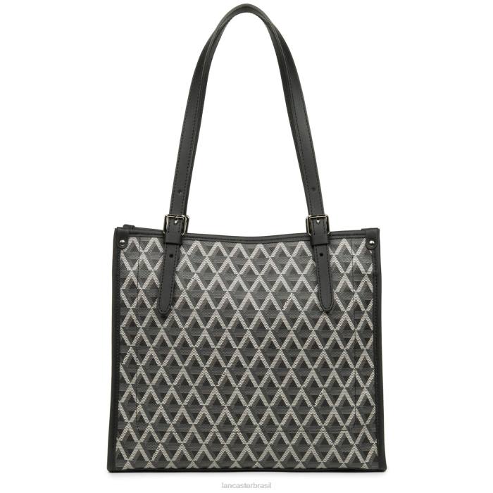 mulheres Lancaster Paris preto ícone de bolsa pequena RBF44360