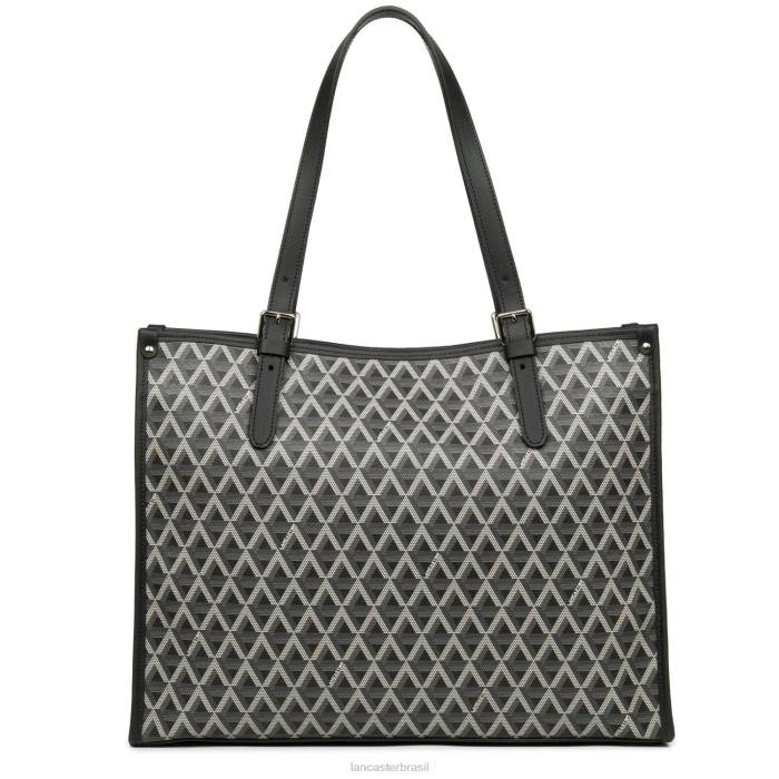 mulheres Lancaster Paris preto m ícone de sacola RBF43871