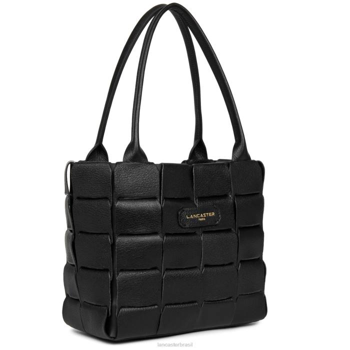 mulheres Lancaster Paris preto sacola de estúdio enlace RBF43434