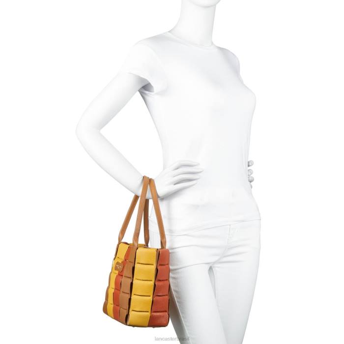 mulheres Lancaster Paris preto sacola de estúdio enlace RBF43434