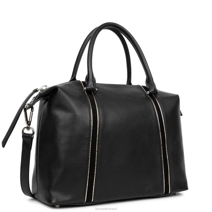 mulheres Lancaster Paris preto sacola melodia suave RBF42996