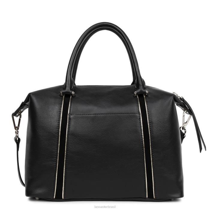 mulheres Lancaster Paris preto sacola melodia suave RBF42996