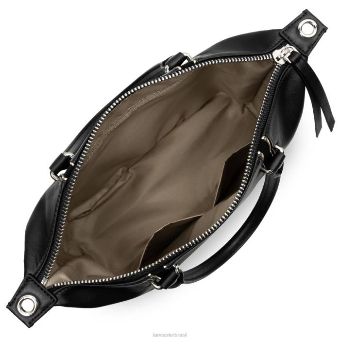 mulheres Lancaster Paris preto sacola melodia suave RBF42996