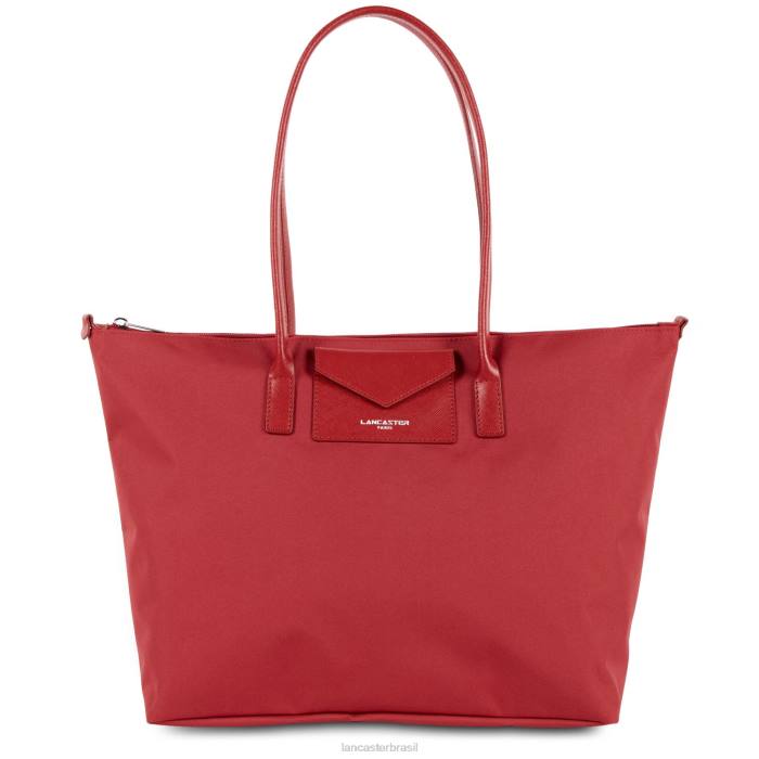 mulheres Lancaster Paris rouge bolsa grande smart kba RBF4628