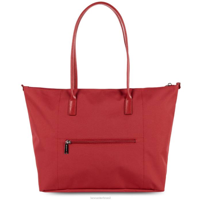mulheres Lancaster Paris rouge bolsa grande smart kba RBF4628