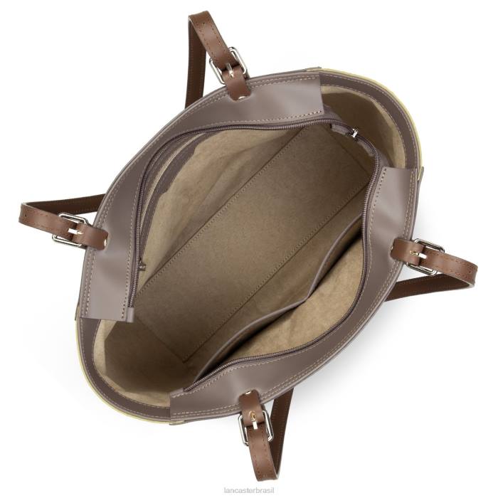 mulheres Lancaster Paris taupe-gingembre-vison bolsa lisa RBF43548
