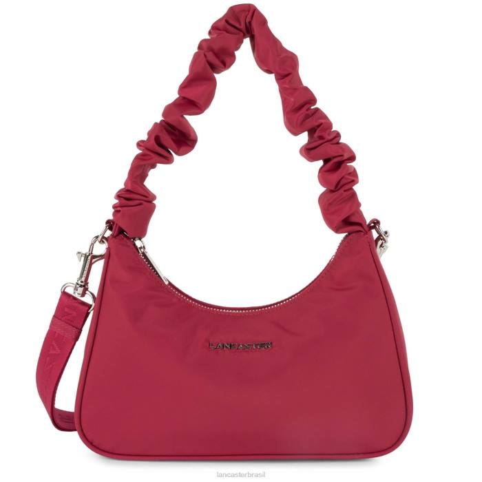 mulheres Lancaster Paris Fuxia bolsa baguete pequena chouchou básica RBF477