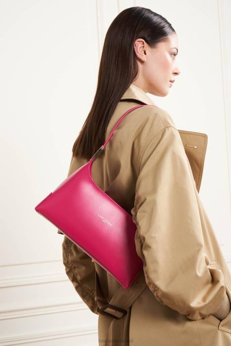 mulheres Lancaster Paris Fuxia m bolsa baguete suave ace RBF4446