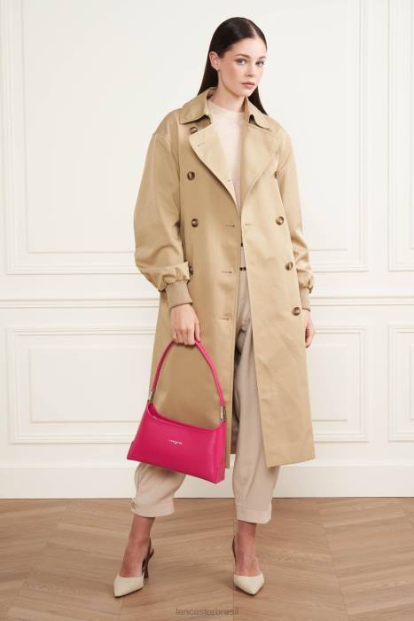 mulheres Lancaster Paris Fuxia m bolsa baguete suave ace RBF4446