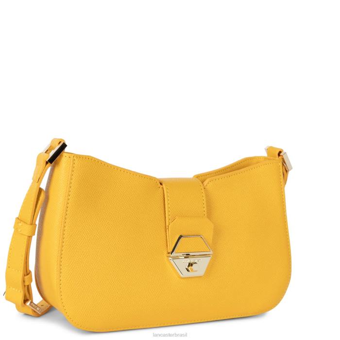 mulheres Lancaster Paris amarelo bolsa baguete delphino RBF42482