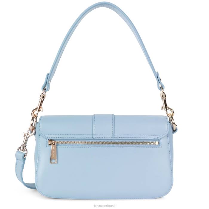 mulheres Lancaster Paris azul celeste bolsa baguete paris medaille RBF4896