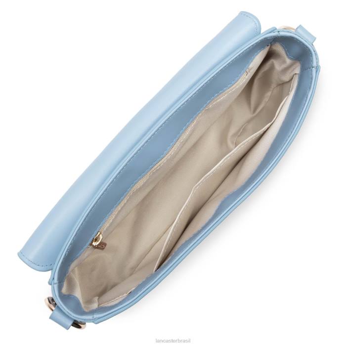 mulheres Lancaster Paris azul celeste bolsa baguete paris medaille RBF4896