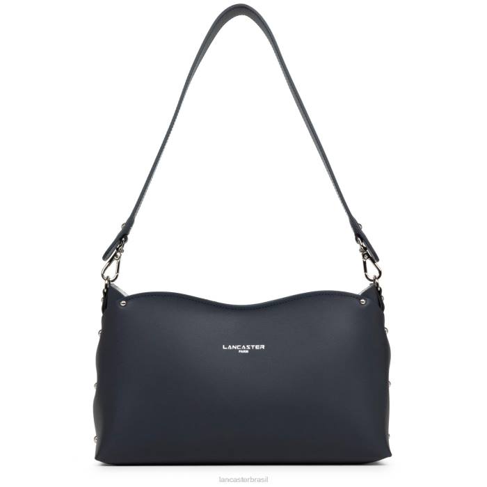 mulheres Lancaster Paris azul fonce-in-argent bolsa baguete city flore RBF43495