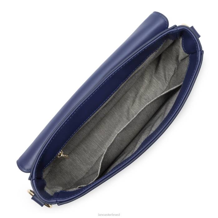 mulheres Lancaster Paris azul roi bolsa baguete paris medaille RBF4897