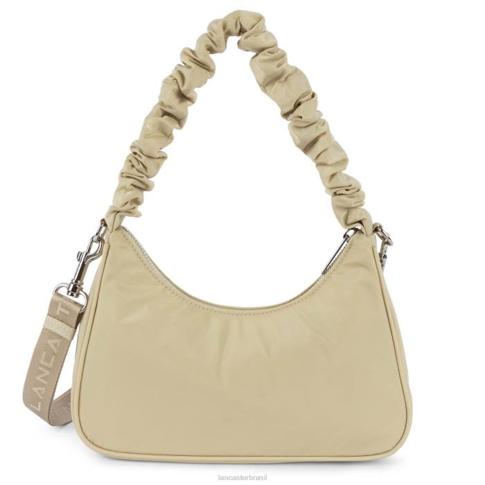 mulheres Lancaster Paris bege bolsa baguete pequena chouchou básica RBF481