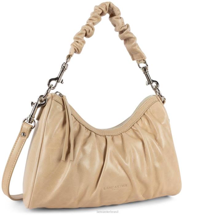 mulheres Lancaster Paris bege bolsa baguete retrô chouchou RBF41104