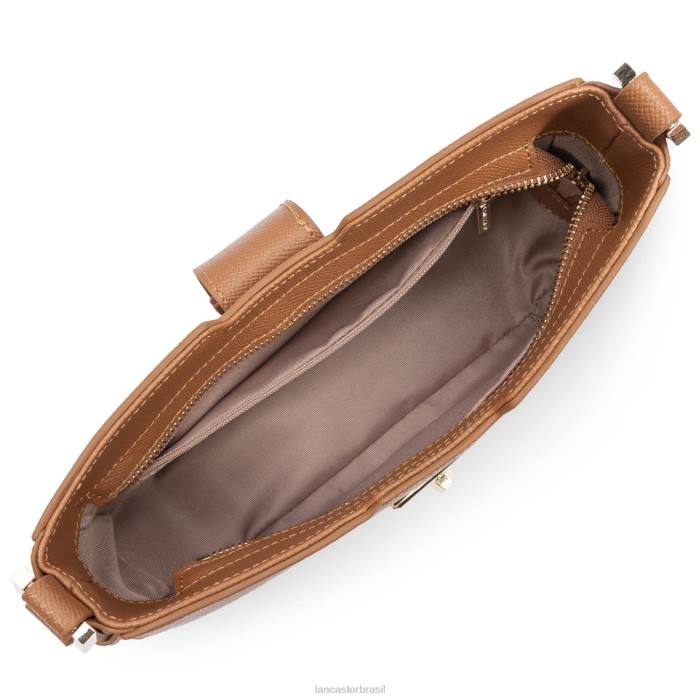 mulheres Lancaster Paris camelo bolsa baguete delphino RBF42479