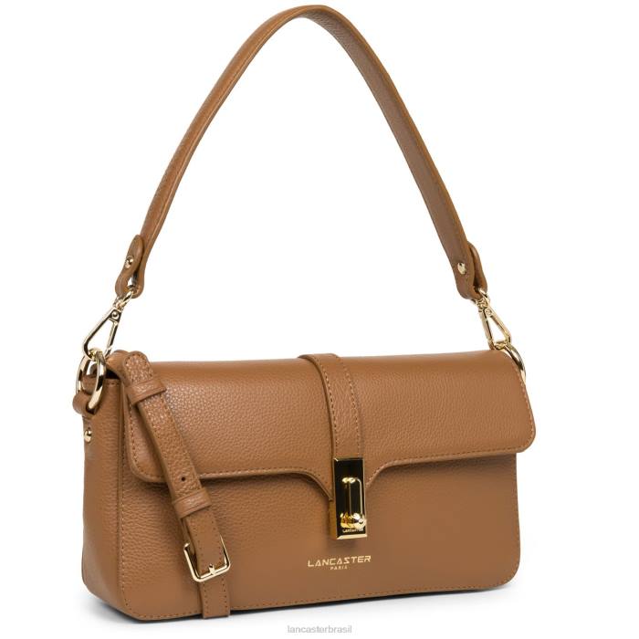 mulheres Lancaster Paris camelo bolsa baguete foulonne milano RBF4301