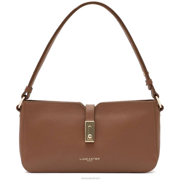 mulheres Lancaster Paris camelo bolsa baguete foulonne milano RBF44138