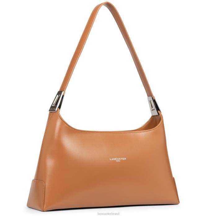 mulheres Lancaster Paris camelo bolsa baguete grande suave ace RBF41280