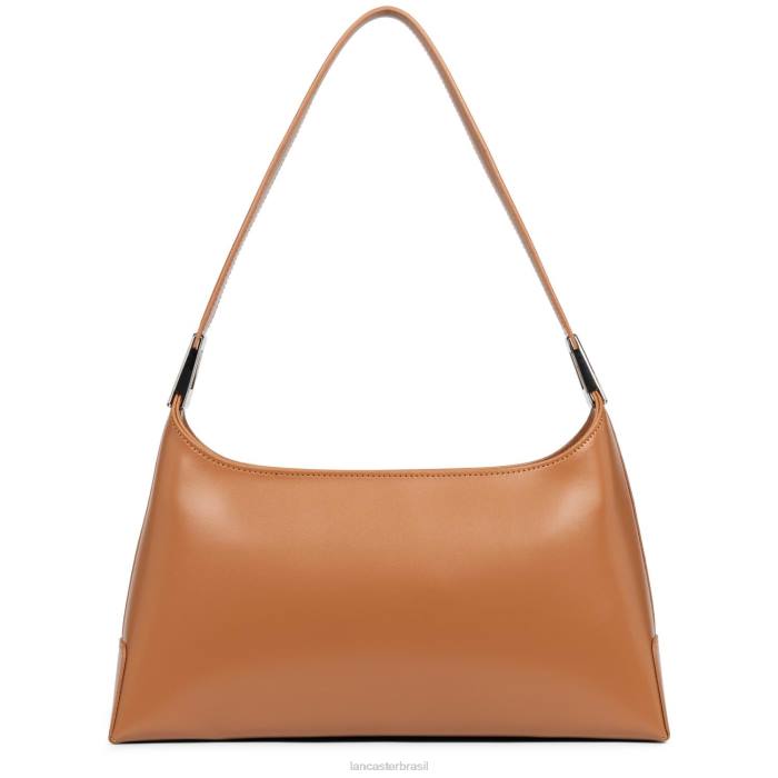 mulheres Lancaster Paris camelo bolsa baguete grande suave ace RBF41280