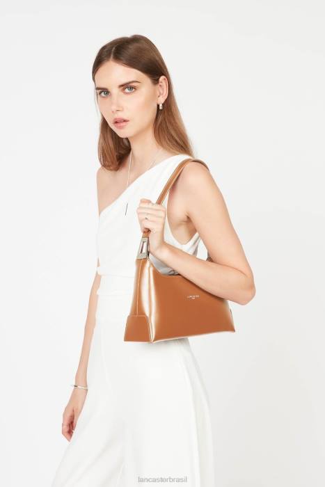 mulheres Lancaster Paris camelo m bolsa baguete suave ace RBF4433