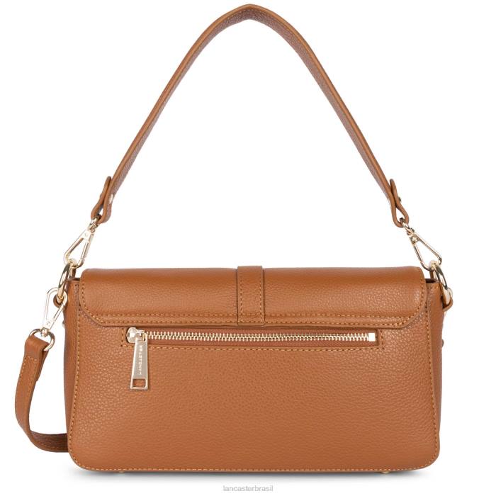 mulheres Lancaster Paris caramelo bolsa baguete foulonne milano RBF4313