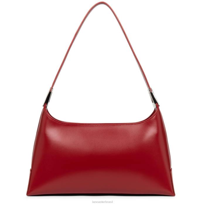 mulheres Lancaster Paris carmim bolsa baguete grande suave ace RBF41278