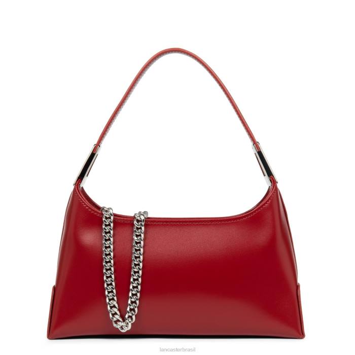 mulheres Lancaster Paris carmim bolsa baguete pequena suave ace RBF41275