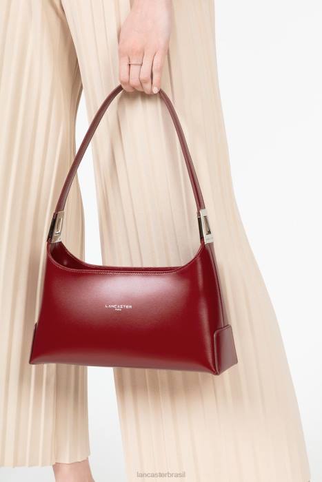 mulheres Lancaster Paris carmim m bolsa baguete suave ace RBF4425