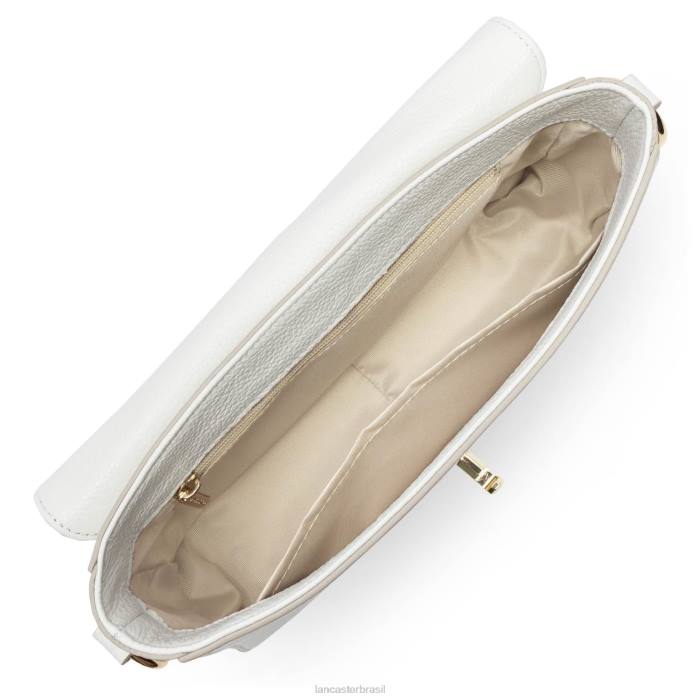 mulheres Lancaster Paris cassete branco bolsa baguete foulonne milano RBF4316