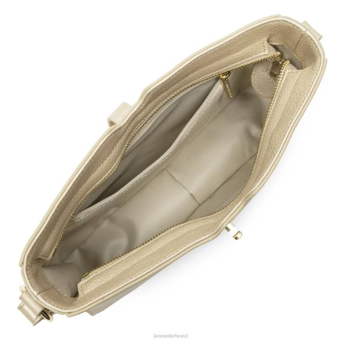 mulheres Lancaster Paris champanhe bolsa baguete foulonne milano RBF44137