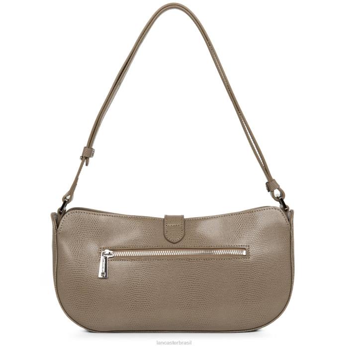 mulheres Lancaster Paris cinza bolsa baguete lucertola RBF44158