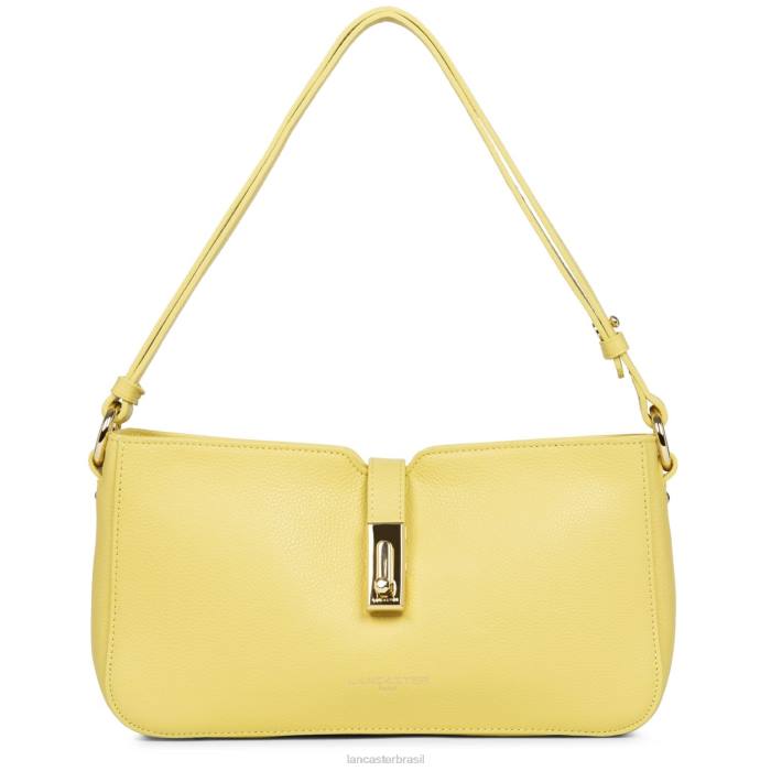 mulheres Lancaster Paris clair jaune bolsa baguete foulonne milano RBF44145