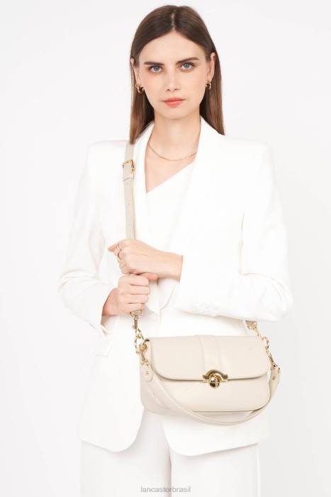 mulheres Lancaster Paris cru bolsa baguete paris medaille RBF4892