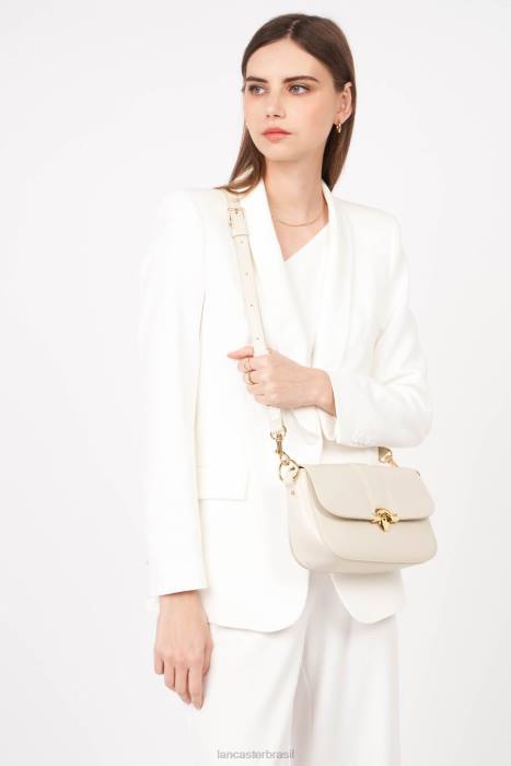 mulheres Lancaster Paris cru bolsa baguete paris medaille RBF4892