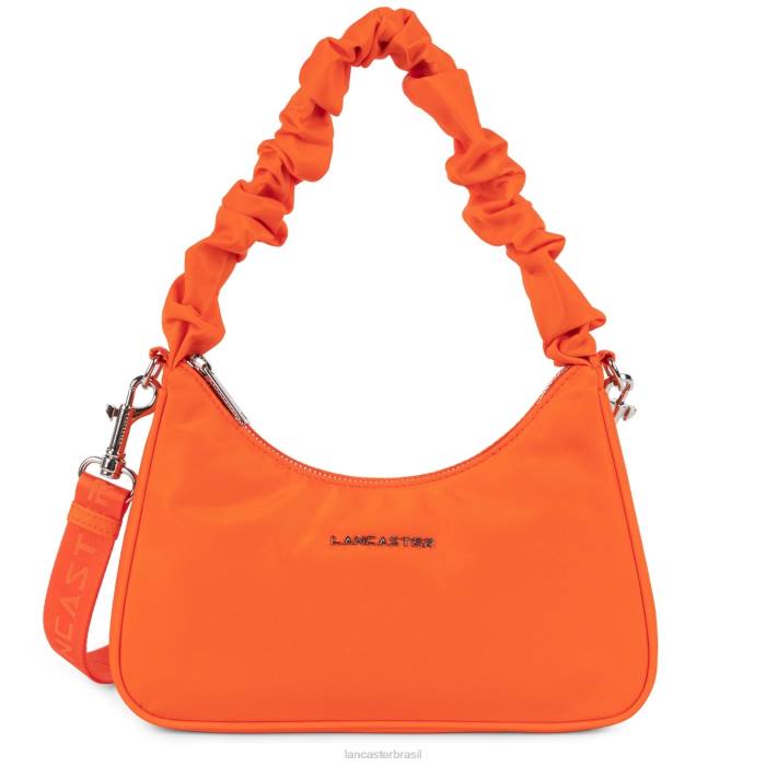 mulheres Lancaster Paris laranja bolsa baguete pequena chouchou básica RBF493