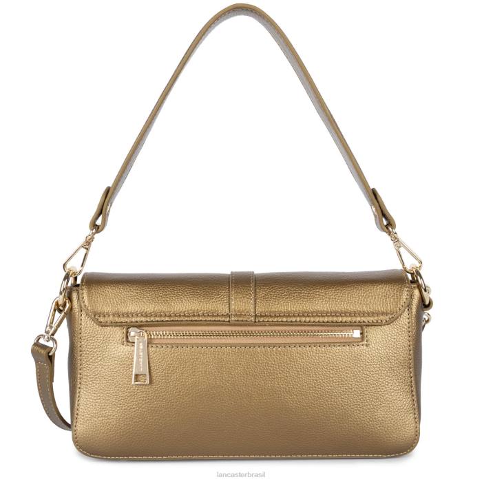 mulheres Lancaster Paris ouro antigo bolsa baguete foulonne milano RBF4297