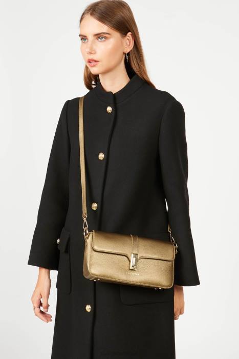 mulheres Lancaster Paris ouro antigo bolsa baguete foulonne milano RBF4297