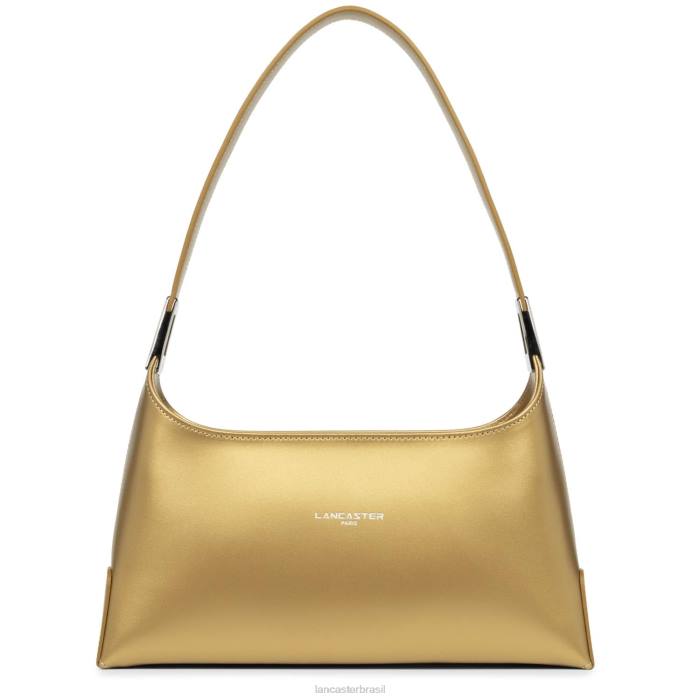 mulheres Lancaster Paris ouro antigo m bolsa baguete suave ace RBF4434