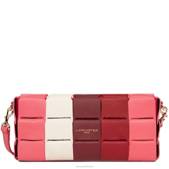 mulheres Lancaster Paris rosa multi bolsa baguete studio enlace RBF44198