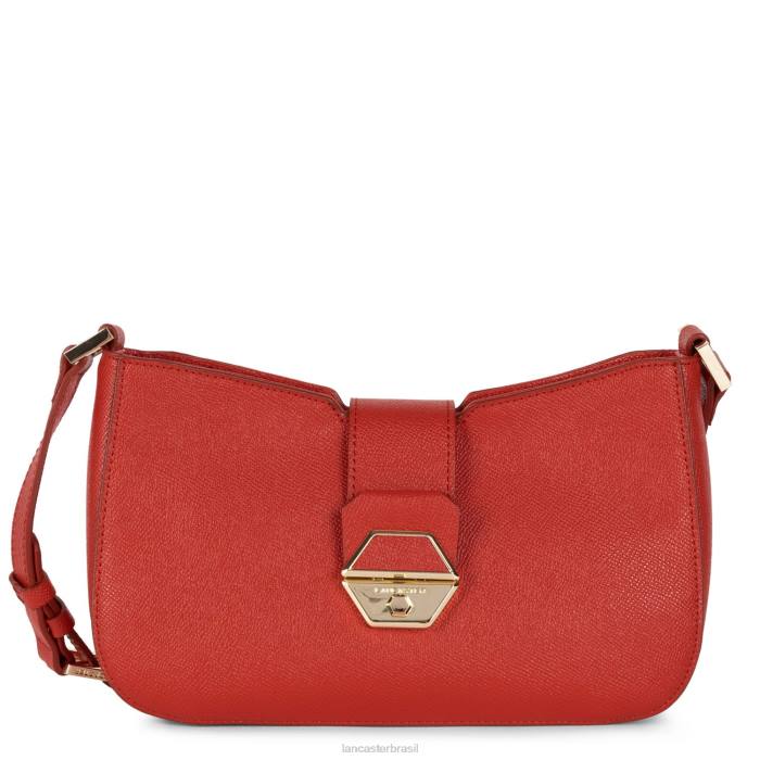 mulheres Lancaster Paris rouge bolsa baguete delphino RBF42473