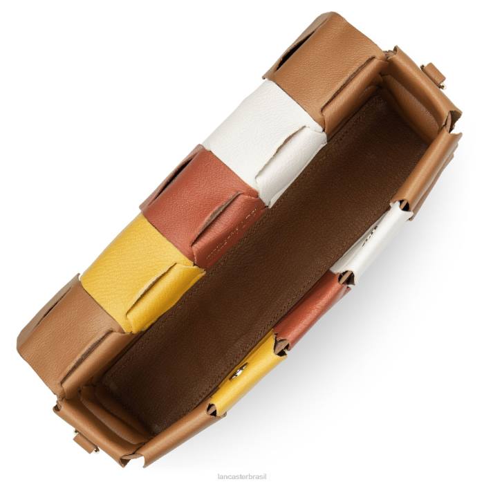 mulheres Lancaster Paris terracota multi bolsa baguete studio enlace RBF44193