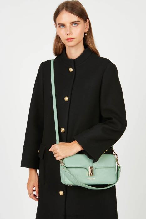 mulheres Lancaster Paris verde cinza bolsa baguete foulonne milano RBF4304