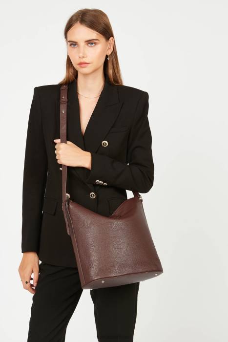 mulheres Lancaster Paris Chataigne duna de saco de balde RBF42634