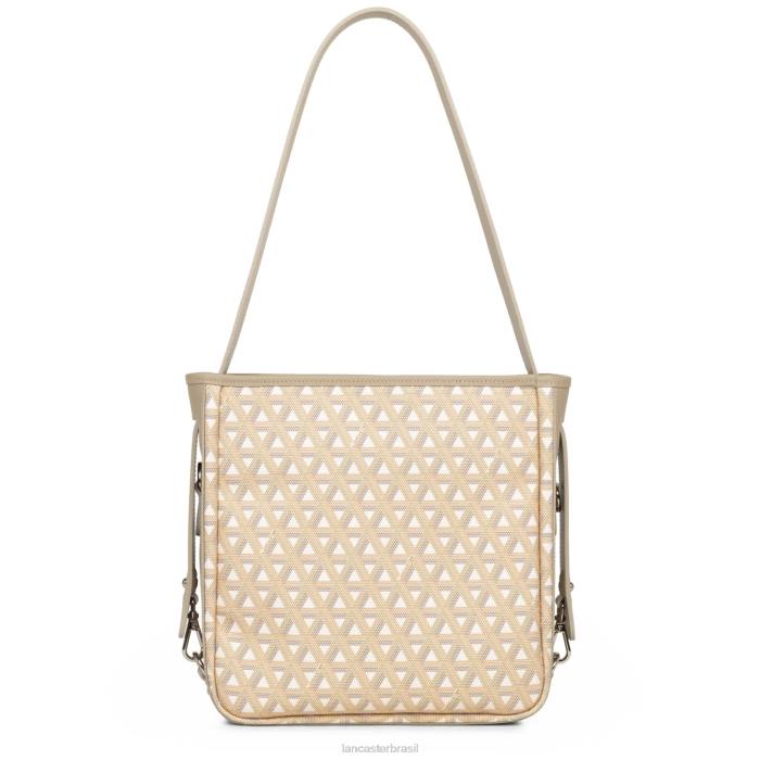 mulheres Lancaster Paris bege m ícone de bolsa balde RBF43306